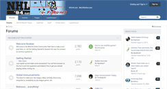 Desktop Screenshot of forum.nhl94.com
